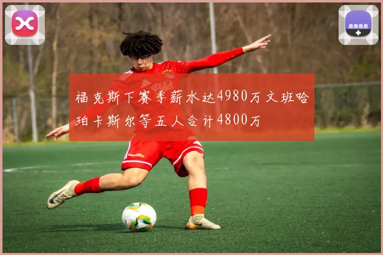 福克斯下赛季薪水达4980万文班哈珀卡斯尔等五人合计4800万